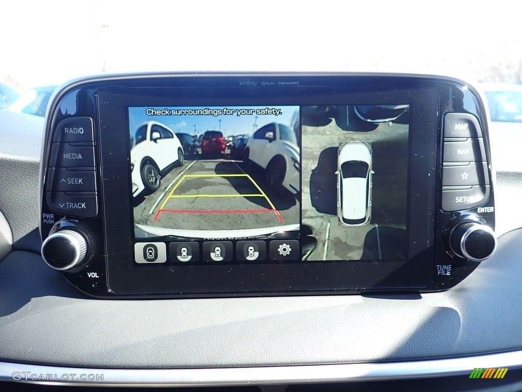 2020 Tucson Ultimate AWD - Cream White Pearl / Beige photo #14