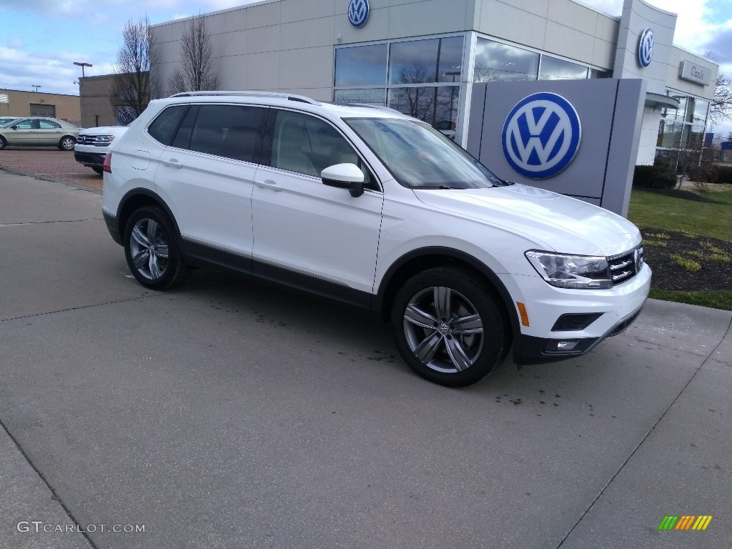 Pure White 2020 Volkswagen Tiguan SEL 4MOTION Exterior Photo #137284541