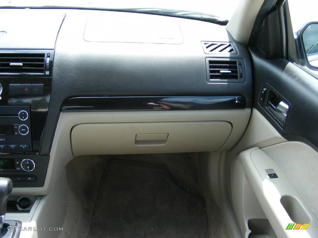 2008 Fusion SEL V6 - White Suede / Medium Light Stone photo #18