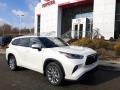 2020 Blizzard White Pearl Toyota Highlander Limited AWD  photo #1