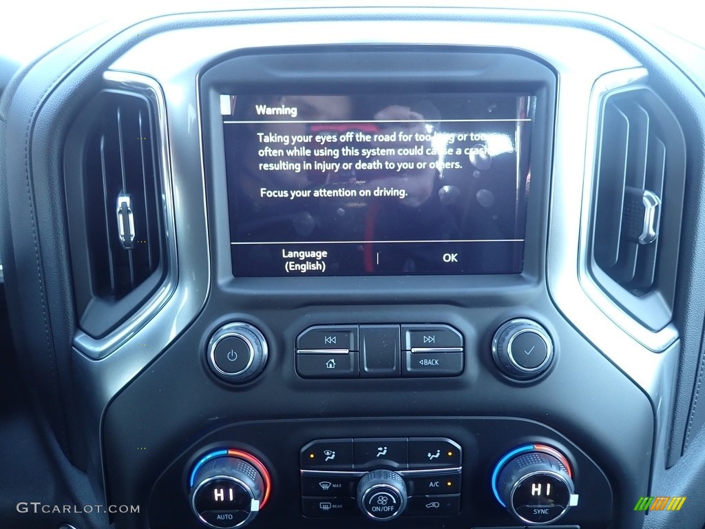 2020 Silverado 1500 LT Z71 Crew Cab 4x4 - Black / Jet Black photo #16