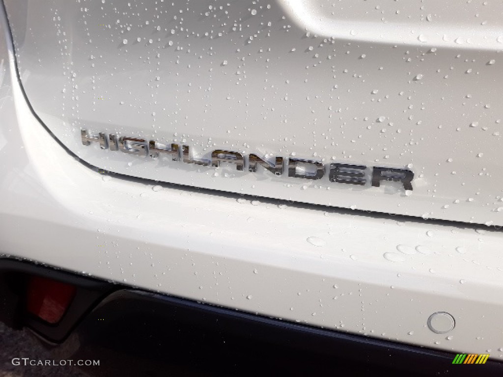 2020 Highlander Limited AWD - Blizzard White Pearl / Black photo #55