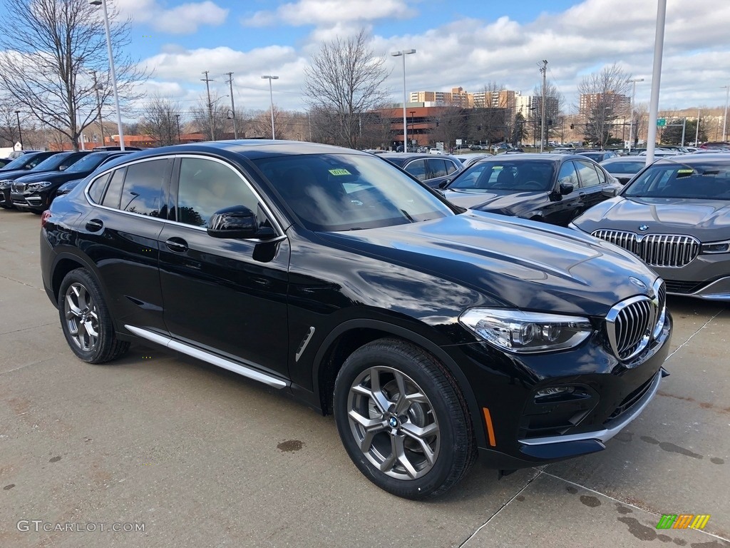 2020 X4 xDrive30i - Jet Black / Cognac photo #1