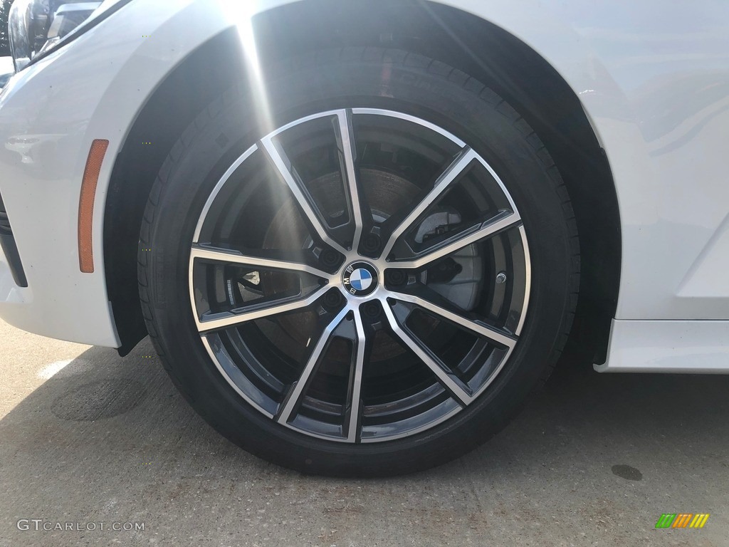 2020 3 Series 330i xDrive Sedan - Alpine White / Black photo #5