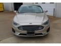 2019 White Gold Ford Fusion SEL  photo #3
