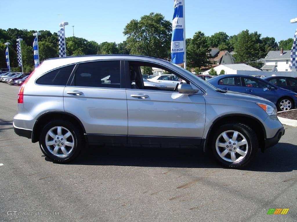 2007 CR-V EX-L 4WD - Whistler Silver Metallic / Gray photo #6