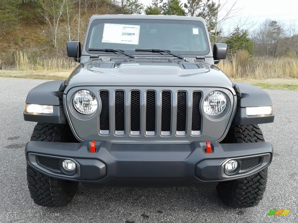 2020 Wrangler Unlimited Rubicon 4x4 - Sting-Gray / Black photo #3