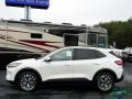 2020 Star White Metallic Tri-Coat Ford Escape Titanium 4WD  photo #2