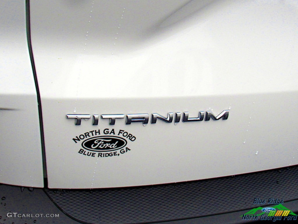 2020 Escape Titanium 4WD - Star White Metallic Tri-Coat / Sandstone photo #35