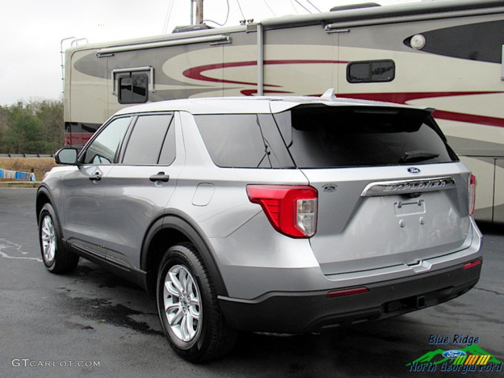 2020 Explorer 4WD - Iconic Silver Metallic / Sandstone photo #3