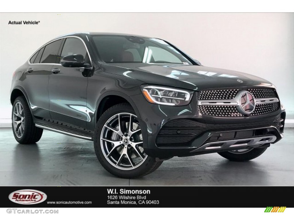 2020 GLC 300 4Matic - Graphite Grey Metallic / Cranberry Red/Black photo #1