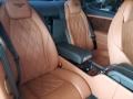 2014 Bentley Continental GT Saddle Interior Rear Seat Photo