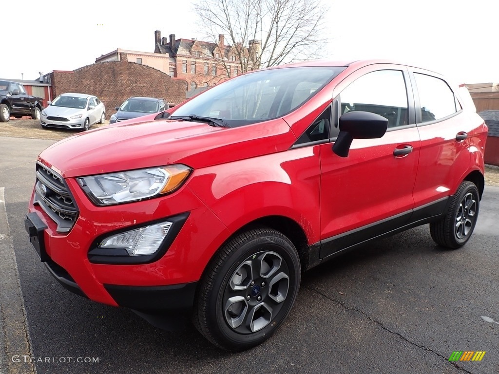 Race Red 2020 Ford EcoSport S 4WD Exterior Photo #137298339
