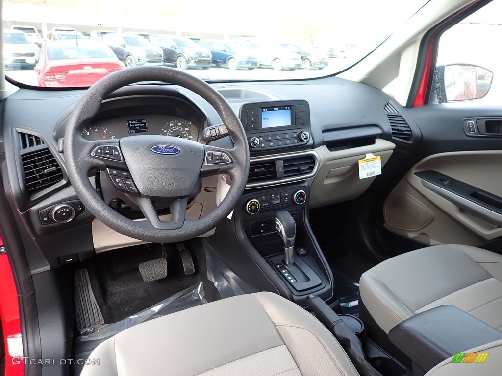Ebony Black Interior 2020 Ford EcoSport S 4WD Photo #137298534