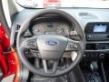Ebony Black 2020 Ford EcoSport S 4WD Steering Wheel