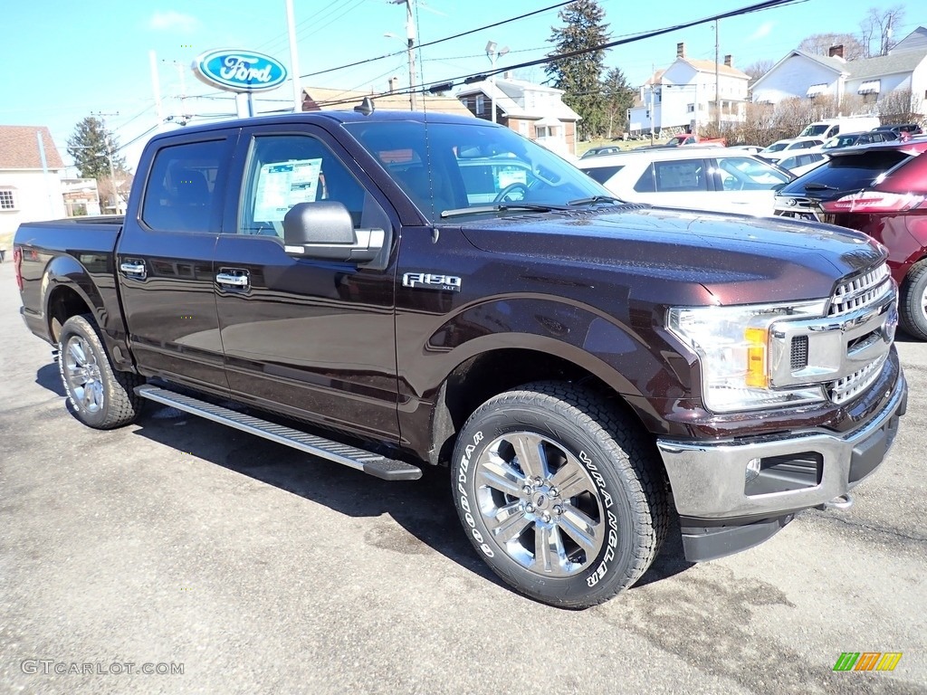 2020 F150 XLT SuperCrew 4x4 - Magma Red / Black photo #7