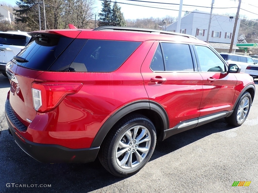 2020 Explorer XLT 4WD - Rapid Red Metallic / Ebony photo #6