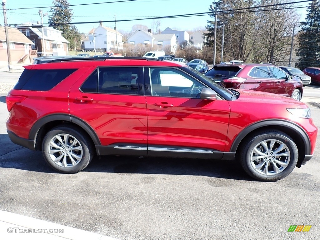 2020 Explorer XLT 4WD - Rapid Red Metallic / Ebony photo #7