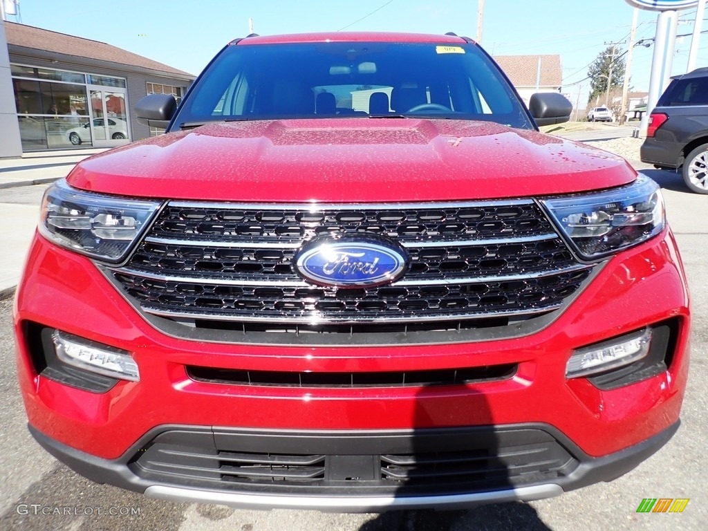 2020 Explorer XLT 4WD - Rapid Red Metallic / Ebony photo #9