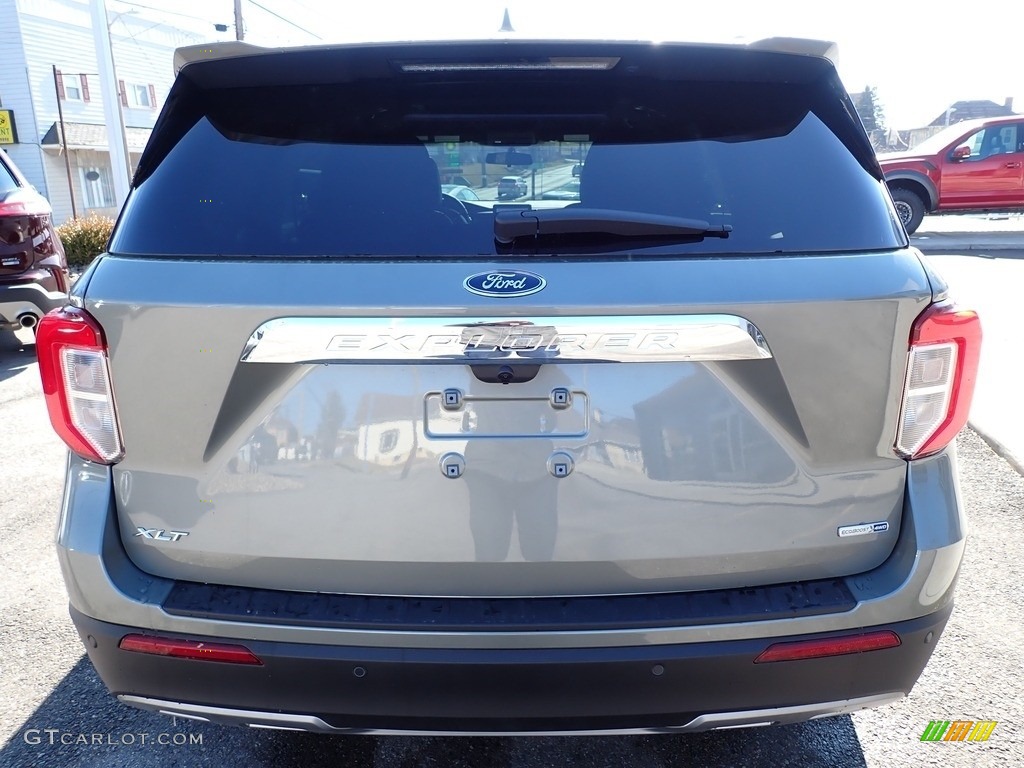 2020 Explorer XLT 4WD - Silver Spruce Metallic / Ebony photo #4