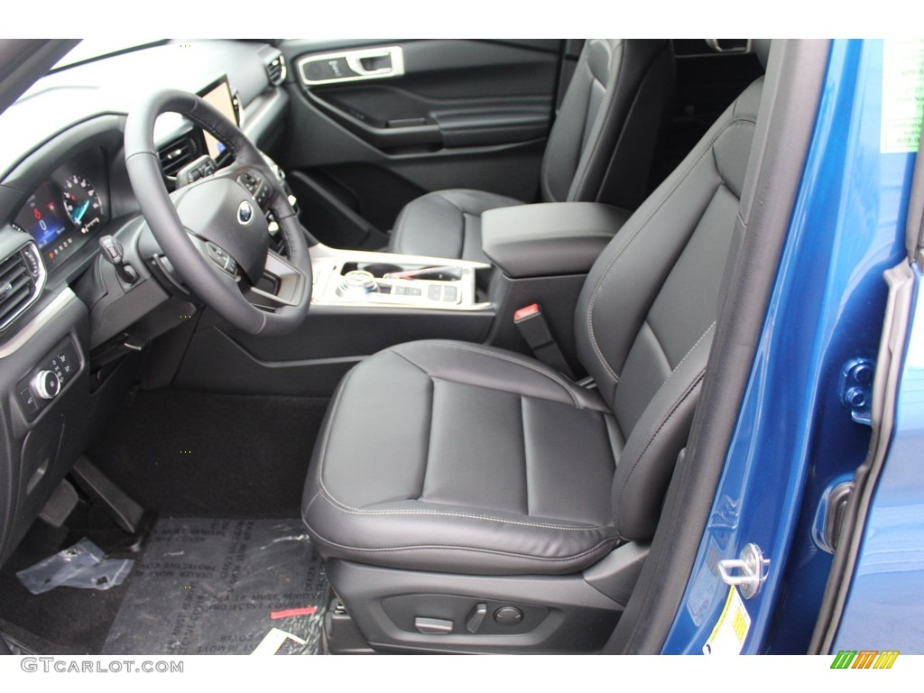 2020 Explorer XLT - Atlas Blue Metallic / Ebony photo #10