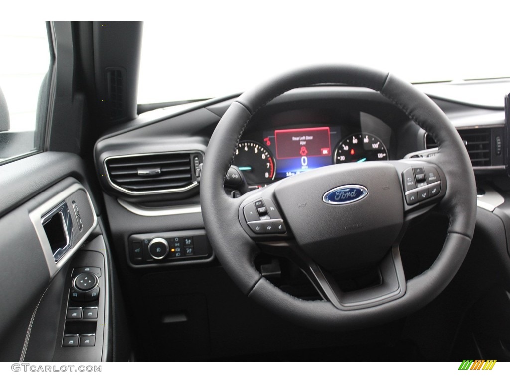 2020 Explorer XLT - Atlas Blue Metallic / Ebony photo #22