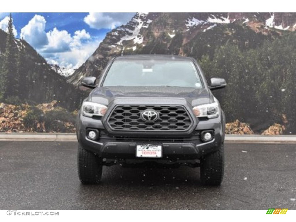 2020 Tacoma TRD Off Road Double Cab 4x4 - Magnetic Gray Metallic / TRD Cement/Black photo #2