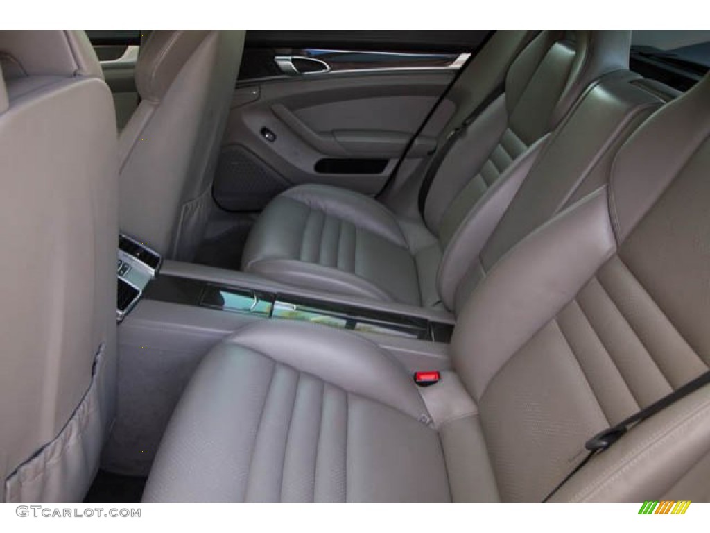 2010 Panamera 4S - Platinum Silver Metallic / Platinum Grey photo #4