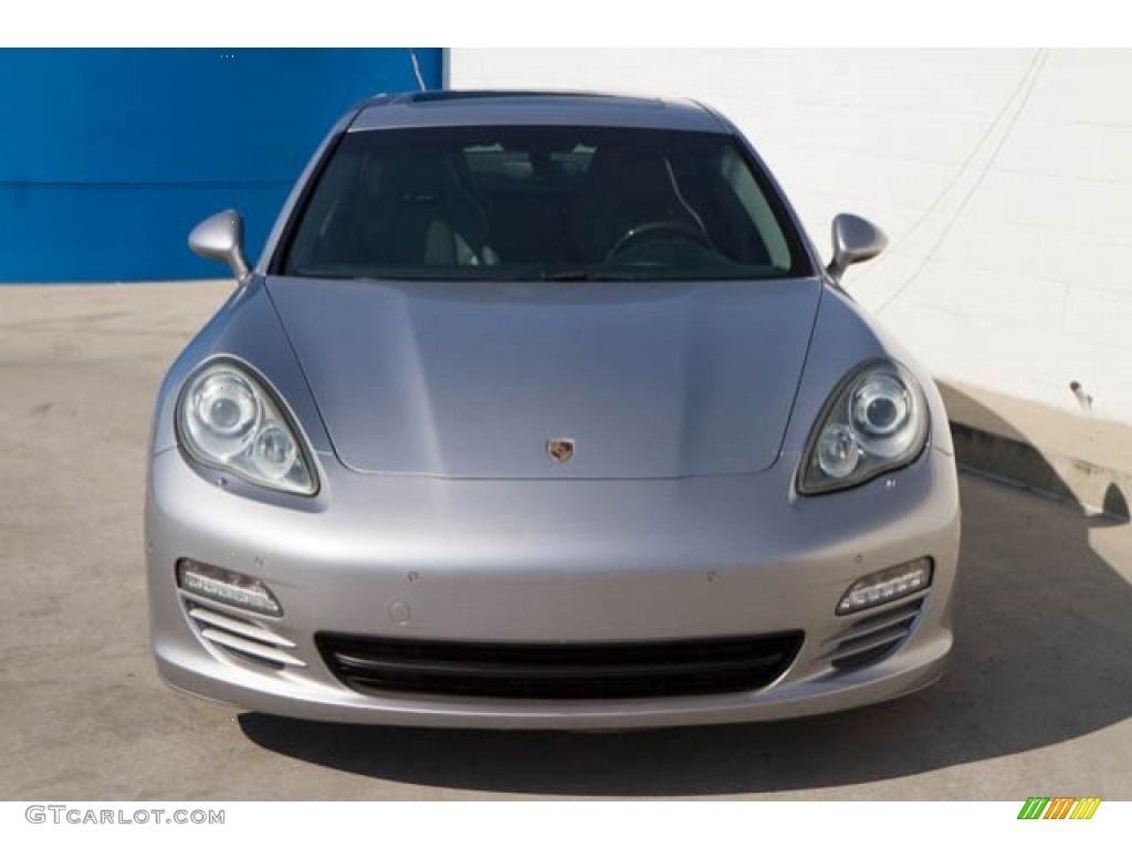 2010 Panamera 4S - Platinum Silver Metallic / Platinum Grey photo #7