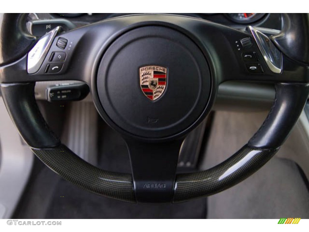 2010 Panamera 4S - Platinum Silver Metallic / Platinum Grey photo #13