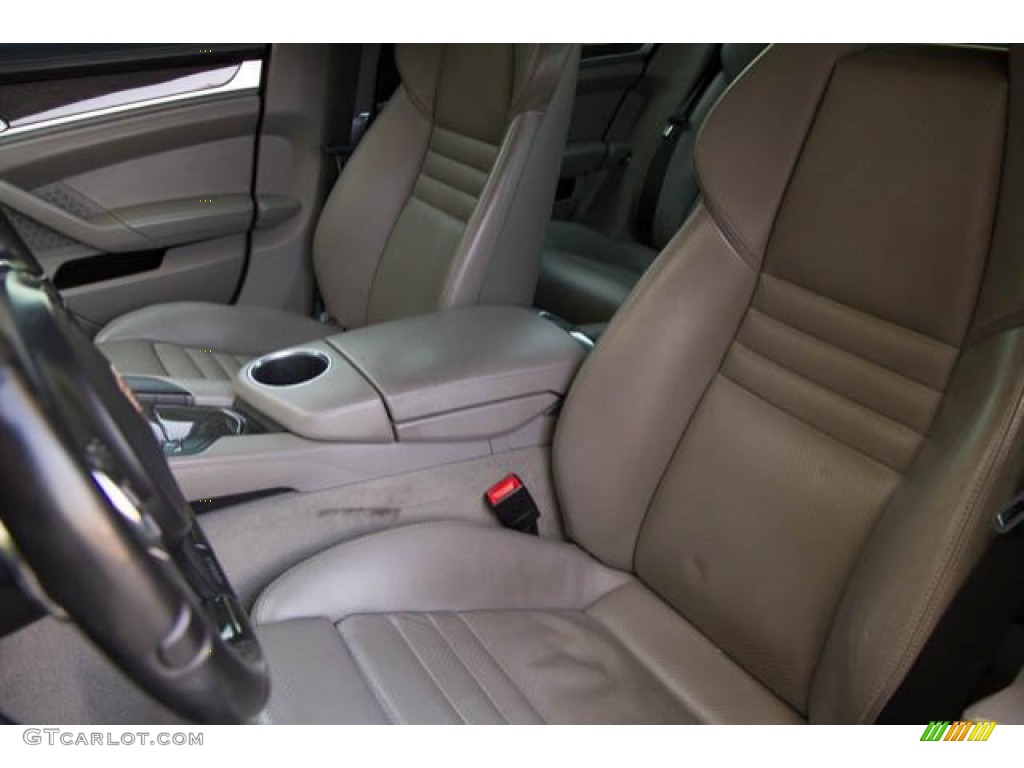 2010 Panamera 4S - Platinum Silver Metallic / Platinum Grey photo #16
