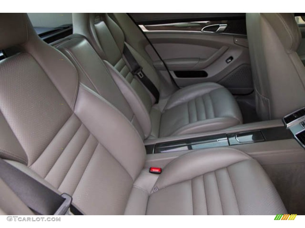 2010 Panamera 4S - Platinum Silver Metallic / Platinum Grey photo #19