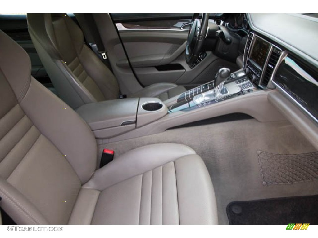 2010 Panamera 4S - Platinum Silver Metallic / Platinum Grey photo #21