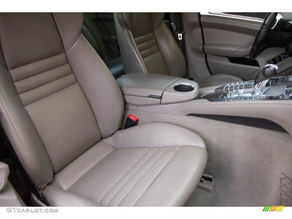 2010 Panamera 4S - Platinum Silver Metallic / Platinum Grey photo #22
