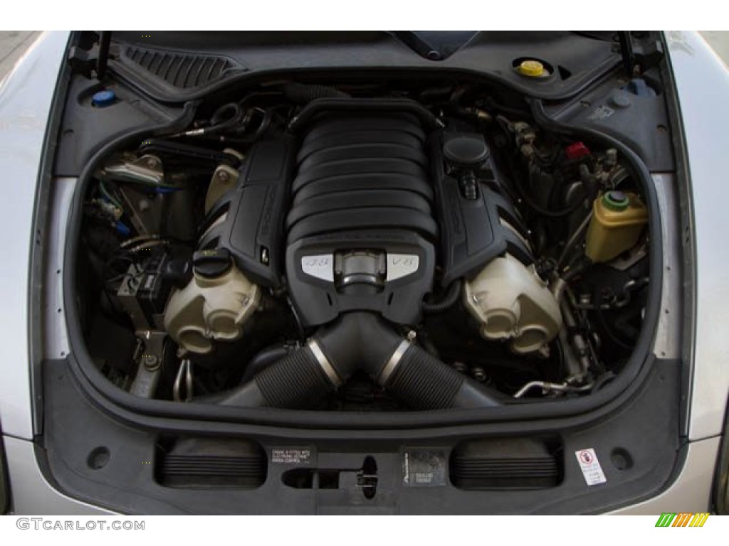 2010 Panamera 4S - Platinum Silver Metallic / Platinum Grey photo #32