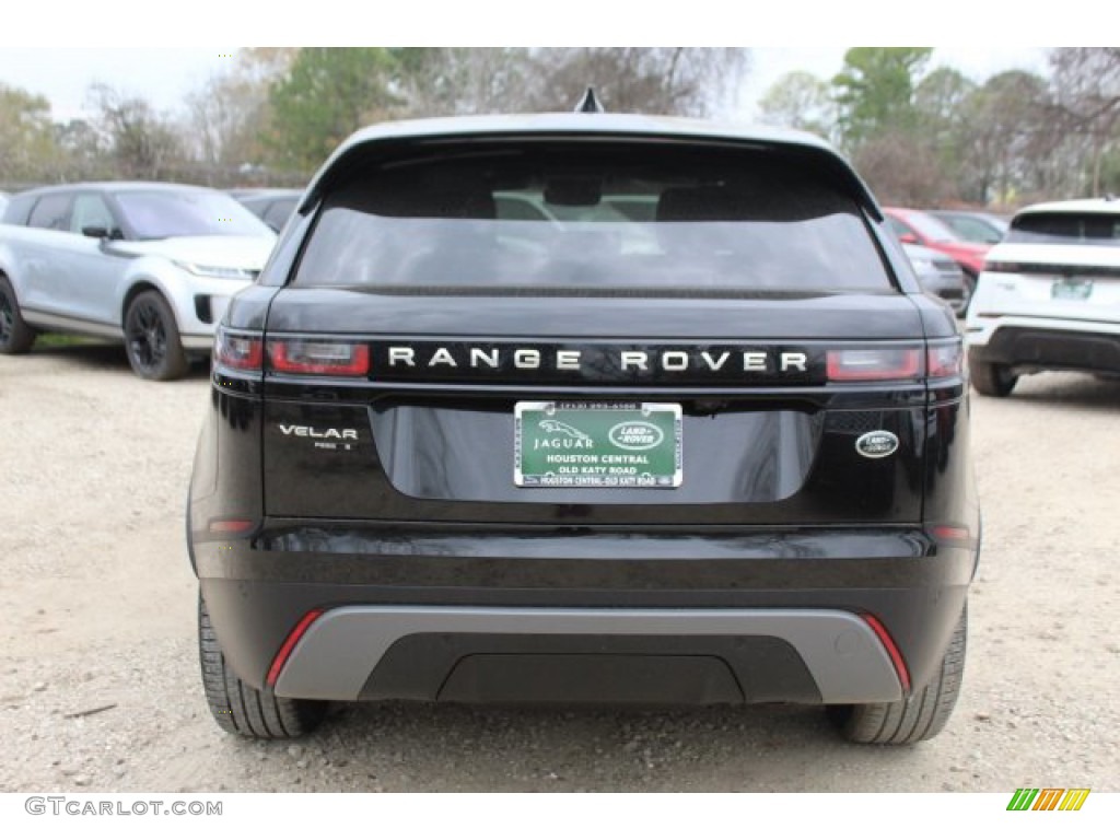 2020 Range Rover Velar S - Santorini Black Metallic / Ebony/Ebony photo #7