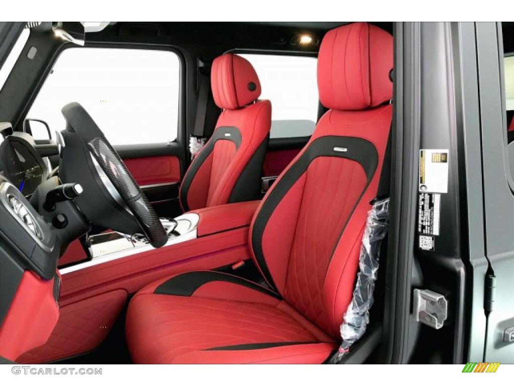 designo Classic Red/Black Interior 2020 Mercedes-Benz G 63 AMG Photo #137307891