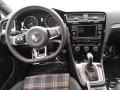 2020 Volkswagen Golf GTI Titan Black/Clark Plaid Interior Dashboard Photo