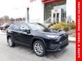 2020 Midnight Black Metallic Toyota RAV4 XLE Premium AWD  photo #1