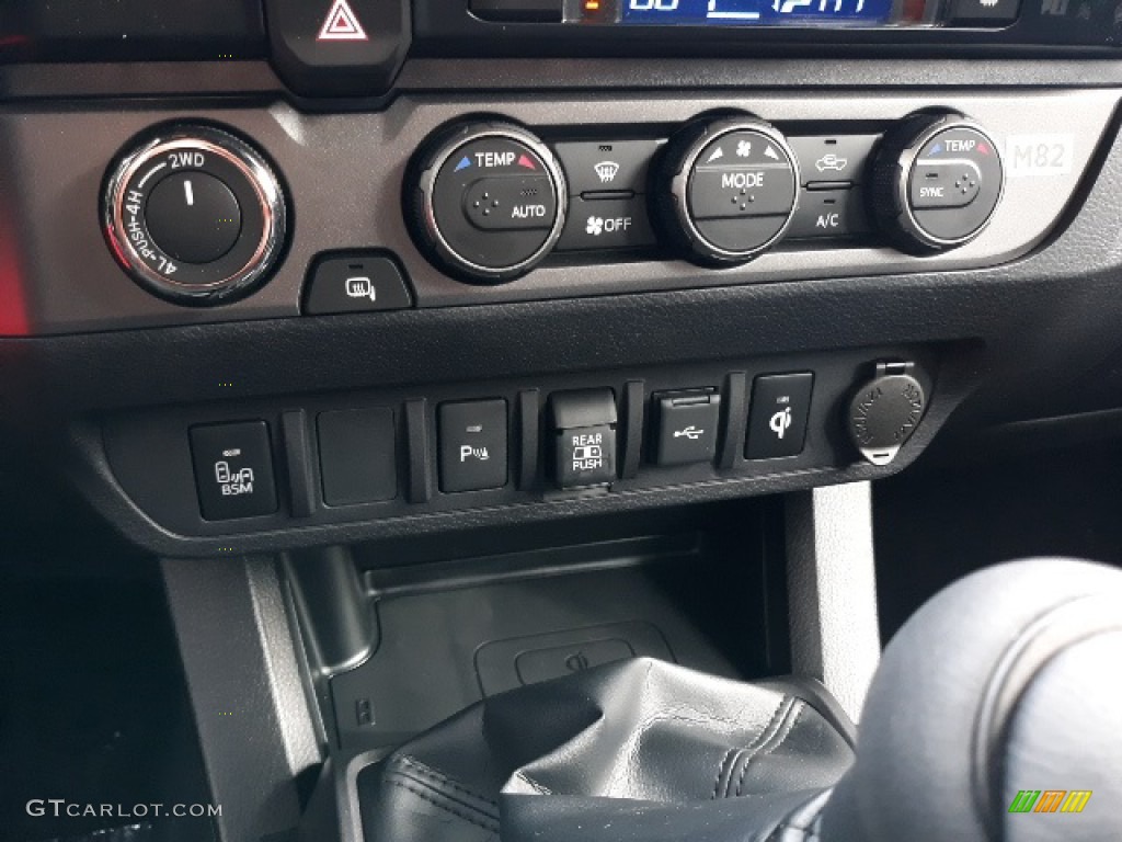 2020 Tacoma TRD Off Road Double Cab 4x4 - Cement / Black photo #14