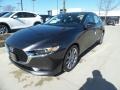 2020 Machine Gray Metallic Mazda MAZDA3 Select Sedan AWD  photo #3