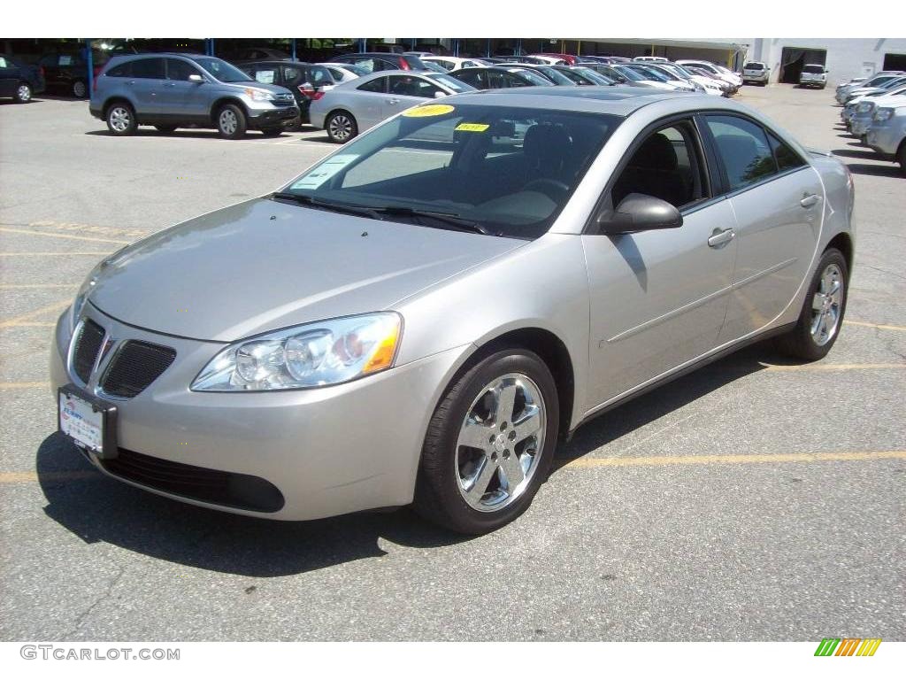 2007 G6 GT Sedan - Liquid Silver Metallic / Ebony photo #23