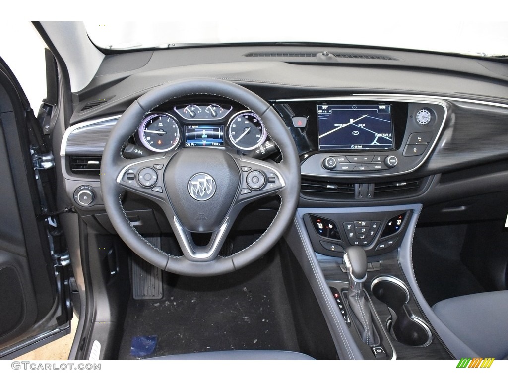 2020 Buick Envision Essence AWD Dark Galvanized Dashboard Photo #137316026