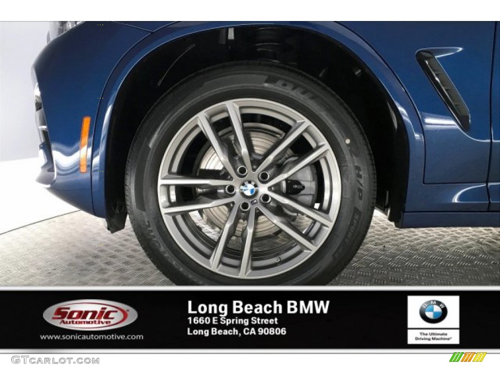 2020 X3 sDrive30i - Phytonic Blue Metallic / Black photo #9