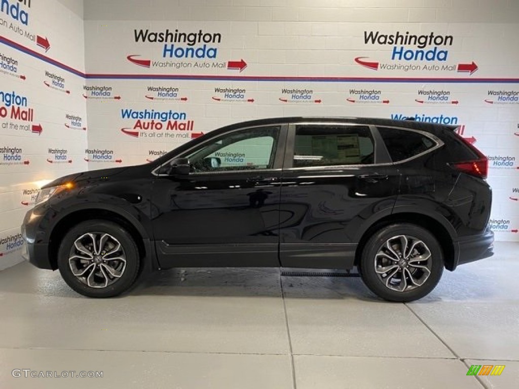 2020 CR-V EX-L AWD - Crystal Black Pearl / Gray photo #5