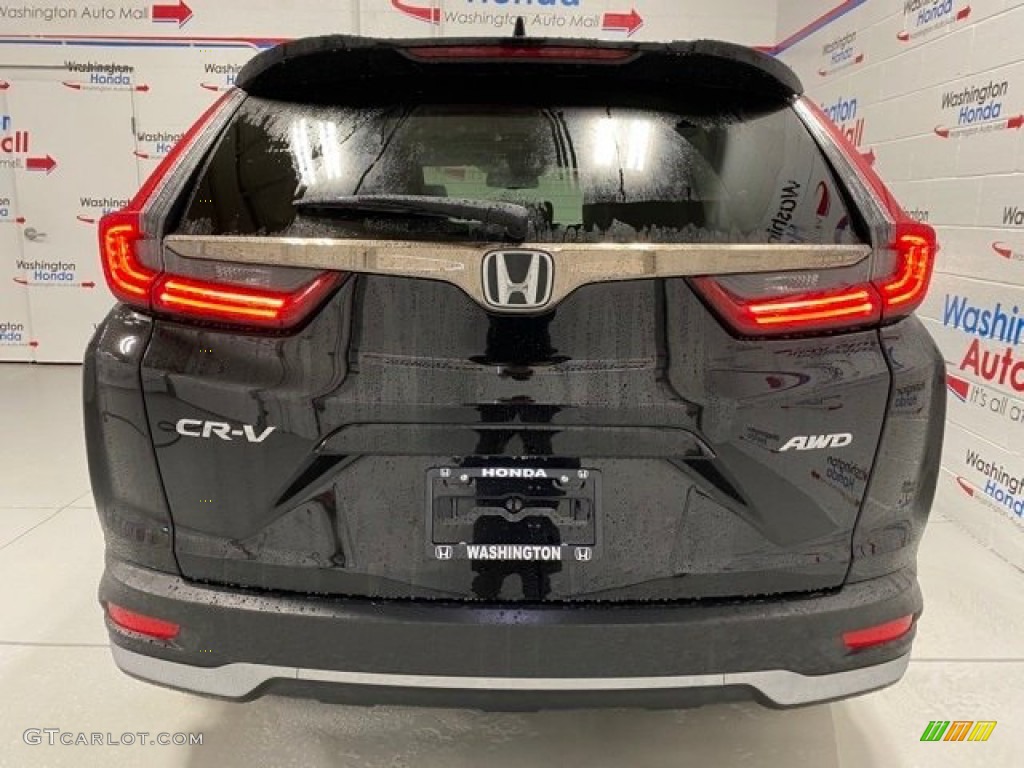 2020 CR-V EX-L AWD - Crystal Black Pearl / Gray photo #7