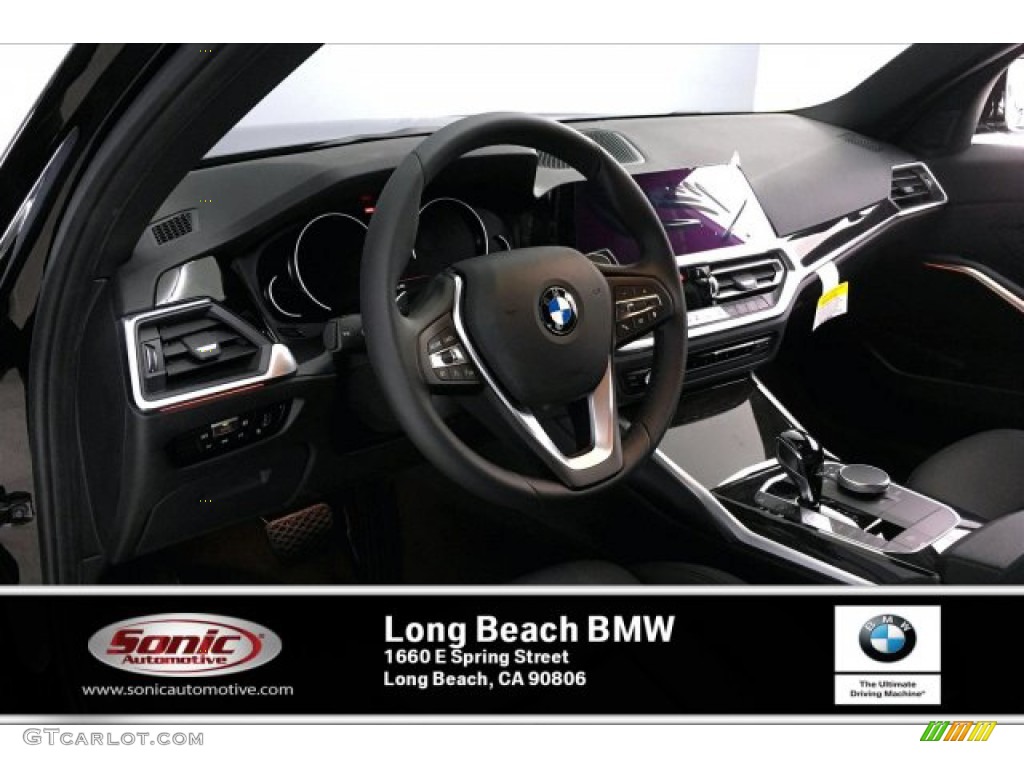 2020 3 Series 330i Sedan - Jet Black / Black photo #4