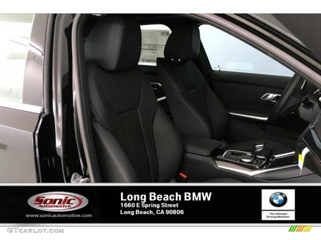 2020 3 Series 330i Sedan - Jet Black / Black photo #7
