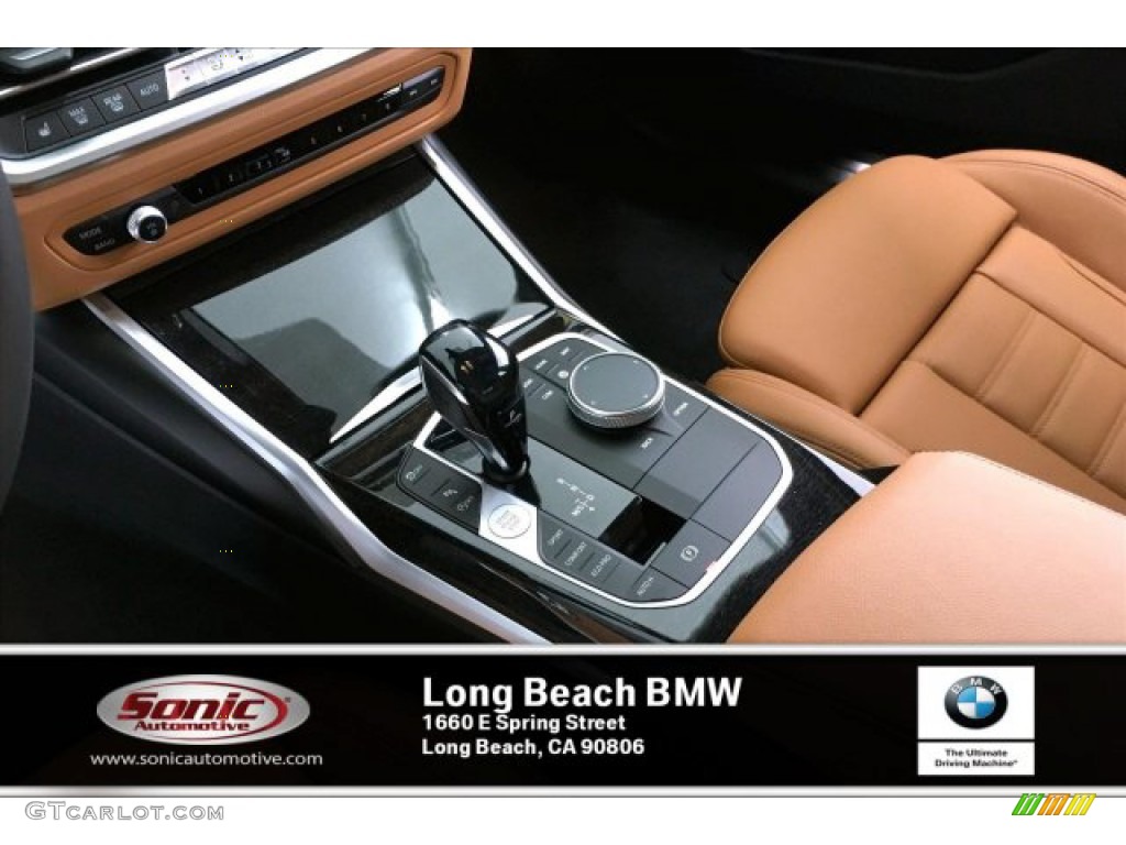 2020 3 Series 330i Sedan - Black Sapphire Metallic / Cognac photo #6