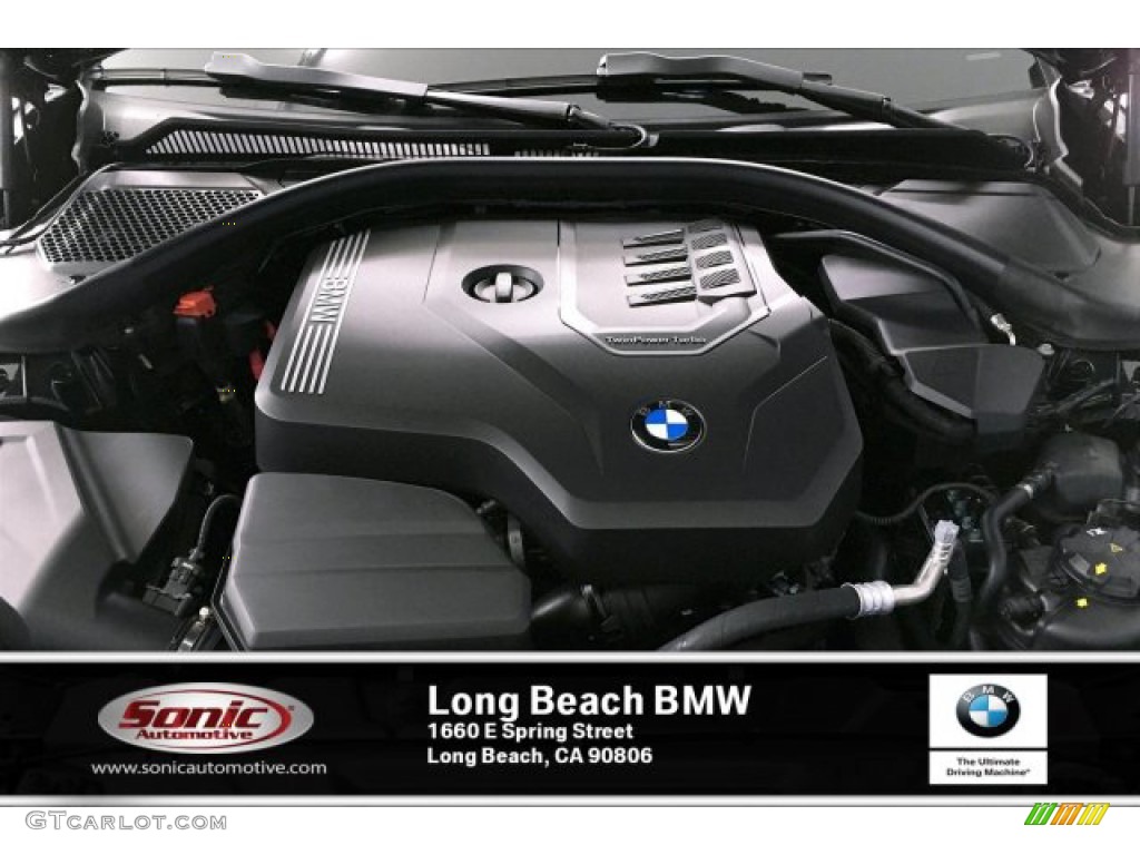 2020 3 Series 330i Sedan - Black Sapphire Metallic / Cognac photo #8